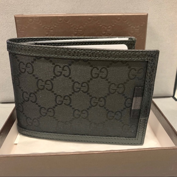 NWT Gucci GG Guccissima Bifold wallet black - Picture 2 of 7